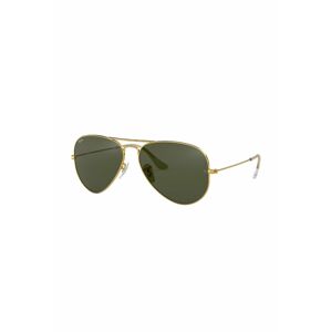 Sluneční brýle Ray-Ban AVIATOR LARGE METAL pánské, zlatá barva, 0RB3025