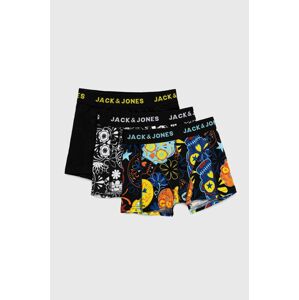 Dětské boxerky Jack & Jones černá barva