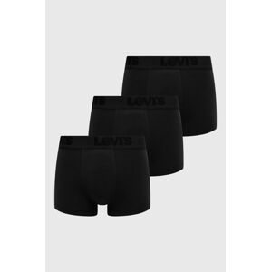 Boxerky Levi's pánské, černá barva, 37149.0296-black