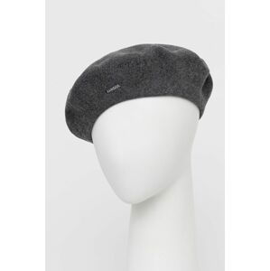 Baret Kangol šedá barva, vlněný, 3388BC.DF026-DF026