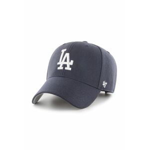 Čepice 47brand MLB Los Angeles Dodgers tmavomodrá barva, s aplikací