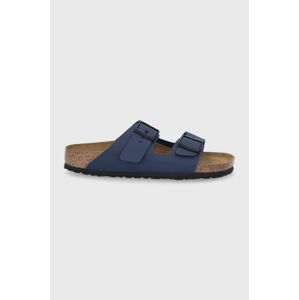 Pantofle Birkenstock pánské, tmavomodrá barva