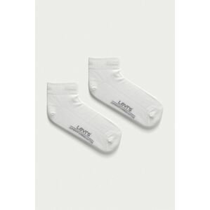 Ponožky Levi's bílá barva