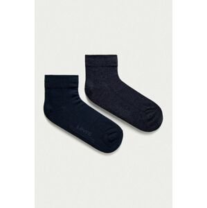 Ponožky Levi's tmavomodrá barva