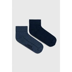 Ponožky Levi's pánské, tmavomodrá barva