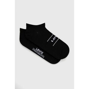 Ponožky Levi's černá barva, 37157.0642-black