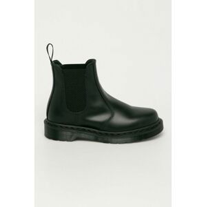 Dr. Martens - Kožené kotníkové boty 2976 Mono , 25685001-BLACK