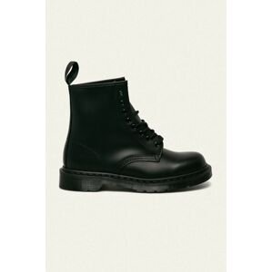 Kožené boty Dr. Martens 1460 Mono pánské, černá barva, DM14353001