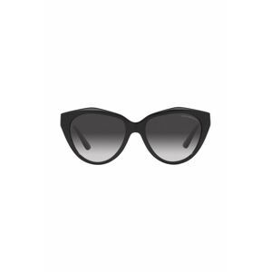 Sluneční brýle Emporio Armani dámské, černá barva