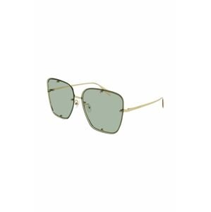 Sluneční brýle Alexander McQueen dámské, zelená barva