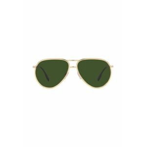 Sluneční brýle Burberry pánské, zlatá barva