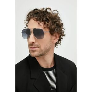 Sluneční brýle Marc Jacobs pánské, šedá barva