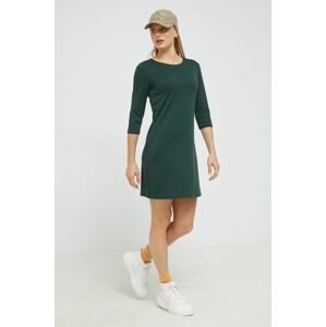 Šaty Only zelená barva, mini