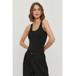 Top Vero Moda dámský, černá barva