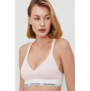 Funkční prádlo Calvin Klein Underwear růžová barva, hladké