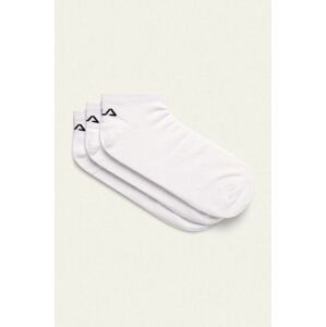 Ponožky Fila (3-pack) dámské, bílá barva