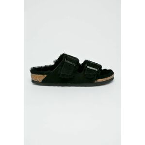 Birkenstock - Pantofle Arizona Fur , 752663-Black