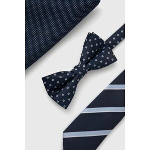Jack & Jones - Sada kravaty, motýlka a kapesníčku
