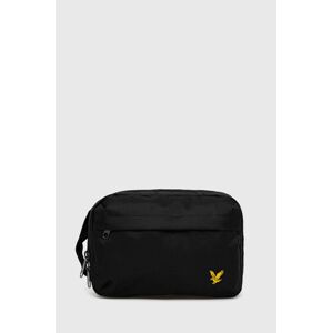 Kosmetická taška Lyle & Scott černá barva