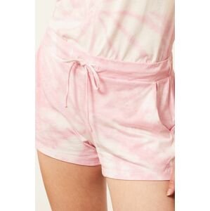 Pyžamové šortky Etam dámské, růžová barva