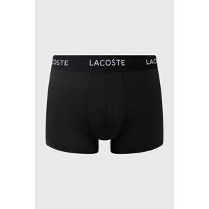 Boxerky Lacoste pánské, černá barva