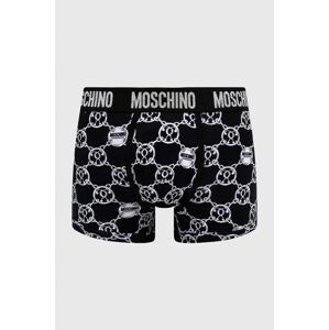 Boxerky Moschino Underwear pánské, tmavomodrá barva