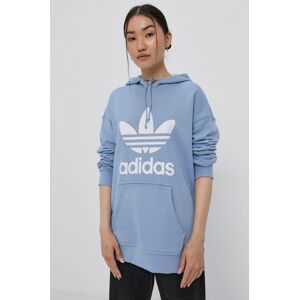 Bavlněná mikina adidas Originals H33585 dámská s potiskem