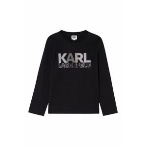 Karl Lagerfeld - Dětské tričko s dlouhým rukávem