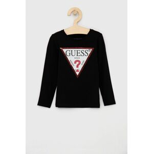 Guess - Dětské tričko s dlouhým rukávem