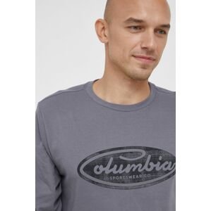 Columbia - Bavlněné tričko s dlouhým rukávem
