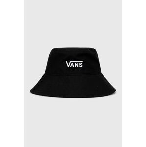 Klobouk Vans černá barva, bavlněný, VN0A5GRGY281-blck.wht