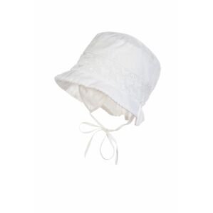 Dětský klobouk Jamiks krémová barva, bavlněný