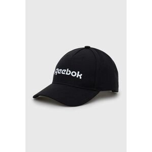Čepice Reebok H36572 černá barva, s potiskem