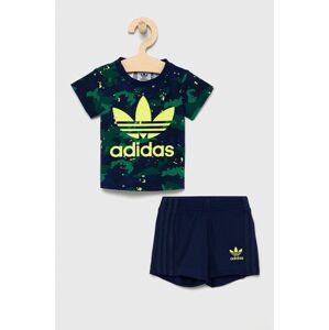 Dětská souprava adidas Originals H20308 tmavomodrá barva