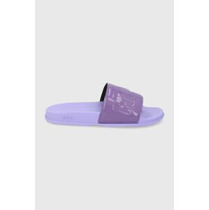 Pantofle Hugo dámské, fialová barva