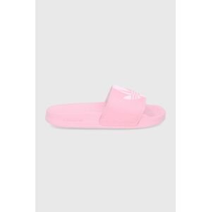 Pantofle adidas Originals Adilette Lite H00134 dámské, růžová barva