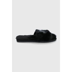 Pantofle Karl Lagerfeld Salon Ii černá barva