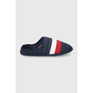 Pantofle Tommy Hilfiger tmavomodrá barva