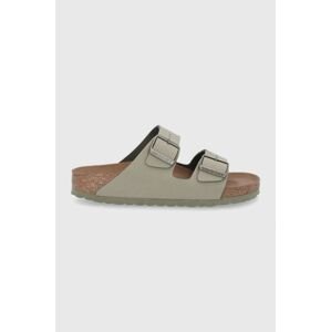 Pantofle Birkenstock žlutá barva