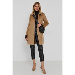 Kabát MAX&Co. dámský, béžová barva, přechodný