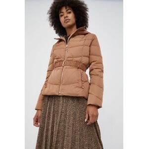 Péřová bunda Pennyblack dámská, béžová barva, zimní