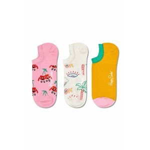 Happy Socks - Ponožky Cherry Mates No Show (3-pak)