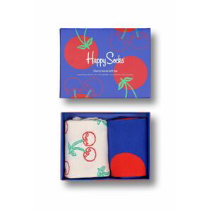 Happy Socks - Ponožky Cherries Socks Gift (2-pak)