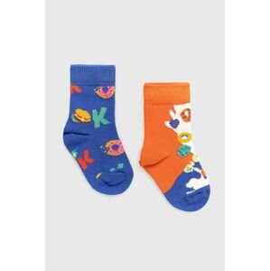 Happy Socks - Dětské ponožky Okay Cereals (2-pak)