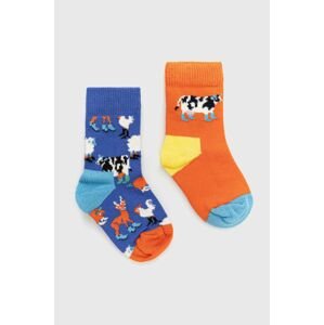 Happy Socks - Dětské ponožky Farmlife (2-pak)