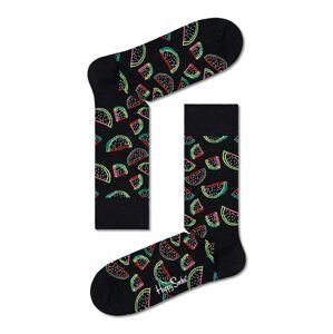 Ponožky Happy Socks Watermelon pánské, černá barva