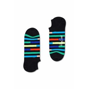 Ponožky Happy Socks Highway No Show pánské, černá barva
