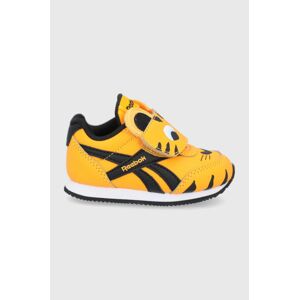 Dětské boty Reebok Classic H01347 oranžová barva