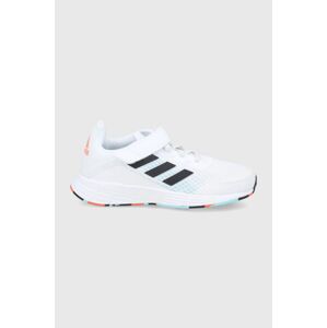 Dětské boty adidas GW2241 bílá barva