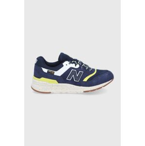 Dětské boty New Balance GR997HAA tmavomodrá barva